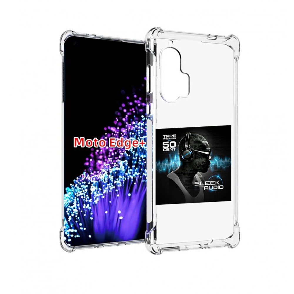 

Чехол MyPads 50 Cent - Sleek Audio для Motorola Edge+ Plus, Прозрачный, Tocco