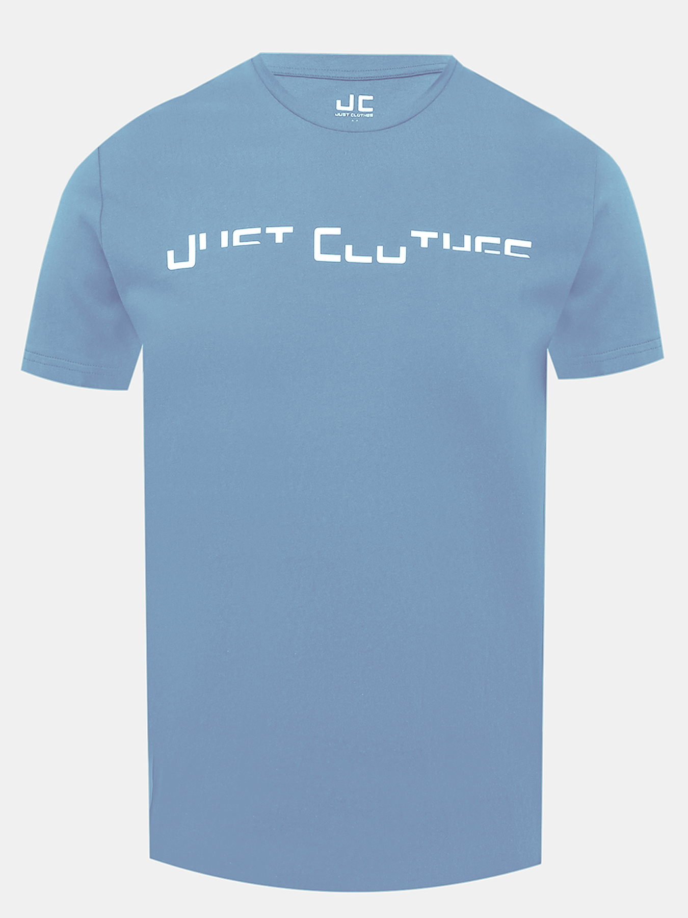

Футболка мужская Just Clothes 000000422 синяя 52 RU, Синий, 000000422