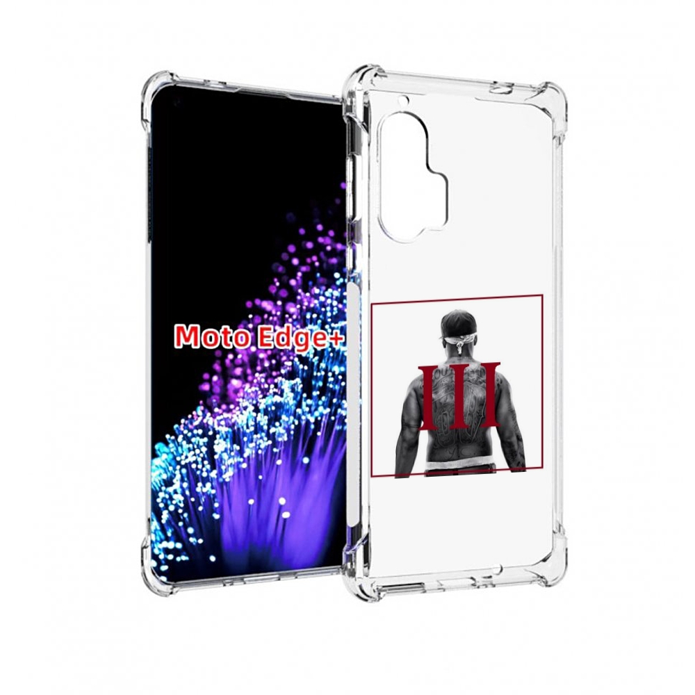 

Чехол MyPads 50 Cent - Straight Outta The Hood III для Motorola Edge+ Plus, Прозрачный, Tocco