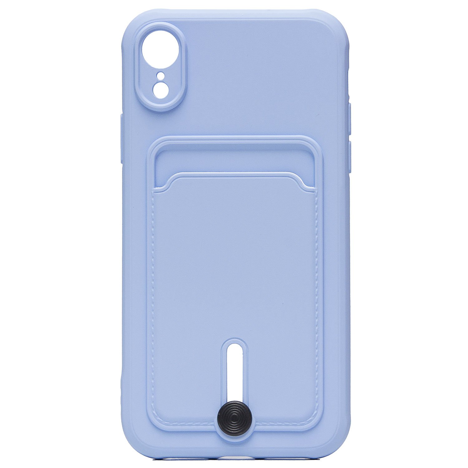 Чехол накладка SC304 BaseMarket для Apple iPhone XR (фиолетовый)
