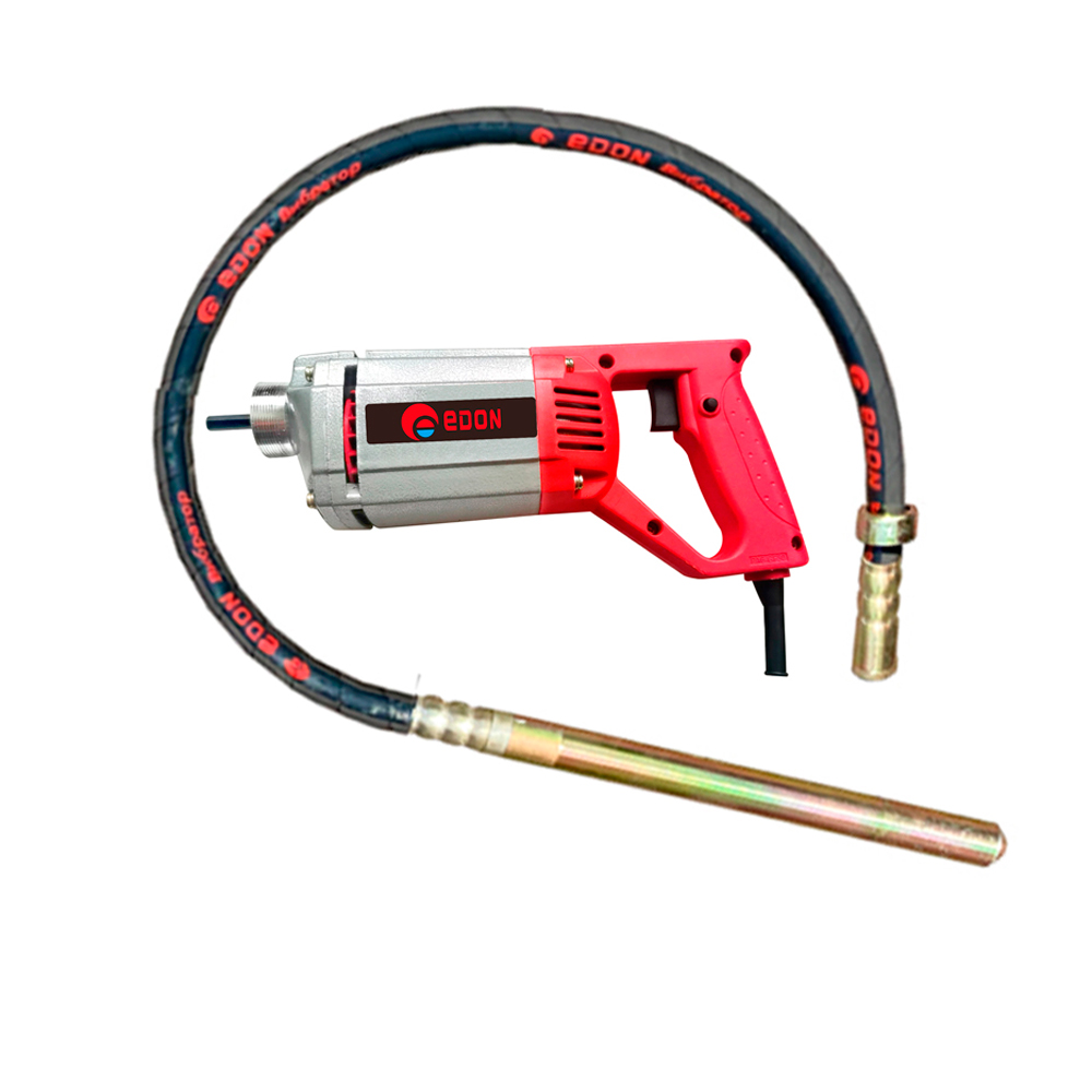 Строительный вибратор глубинный ручной Edon CV-35/1100 (Комплект с вибронаконечником)