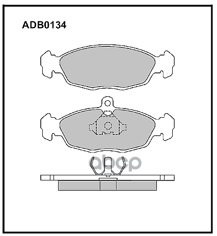 

Тормозные кололки ALLIED NIPPON передние дисковые ADB0134