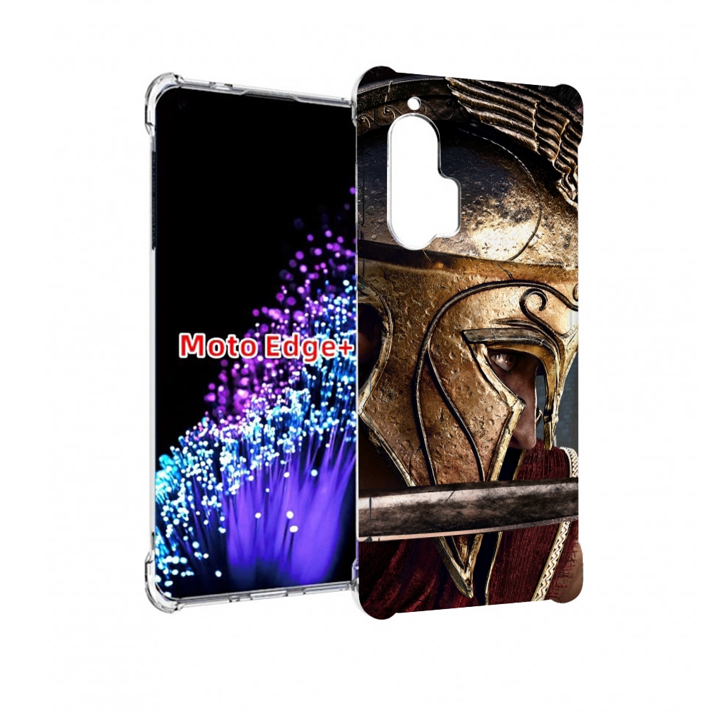 

Чехол MyPads Assassin's Creed Odyssey для Motorola Edge+ Plus, Прозрачный, Tocco