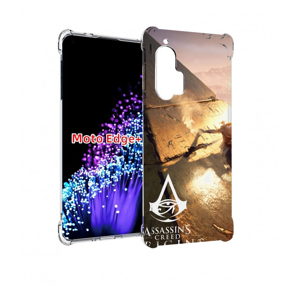 

Чехол MyPads Assassin's Creed Origins для Motorola Edge+ Plus, Прозрачный, Tocco