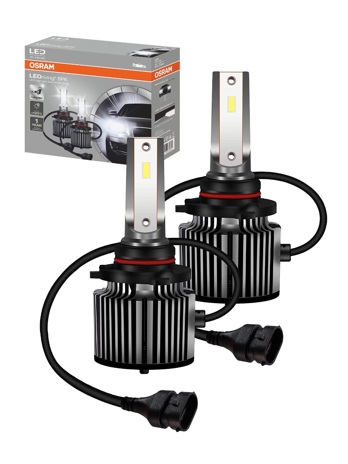 

Лампа светодиодная автомобильная Osram HB3 25W (P20/22D) 12V 9005DWSPK, 9005DWSPK