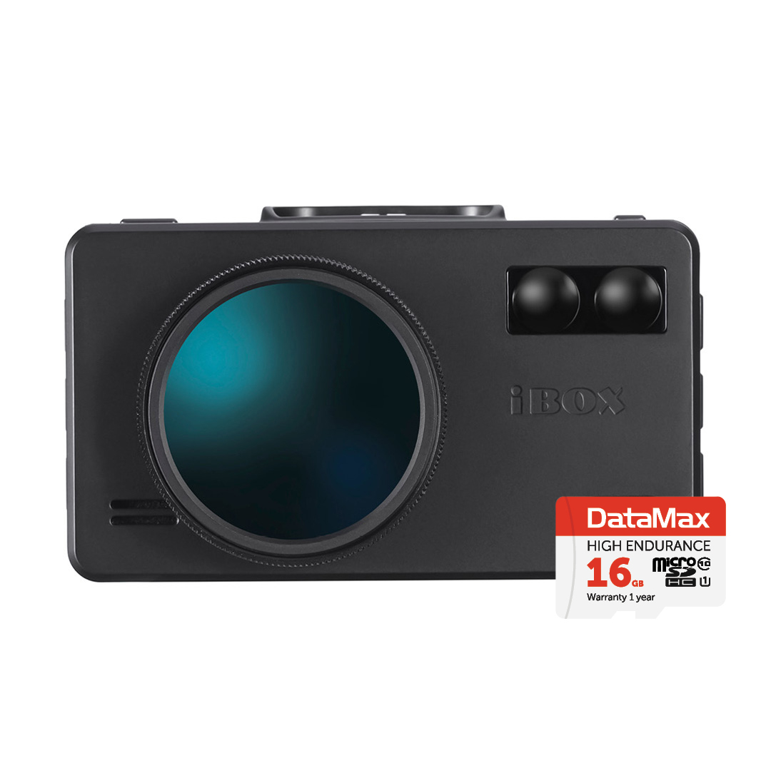 фото Видеорегистратор с радар-детектором ibox icon wifi signature dual