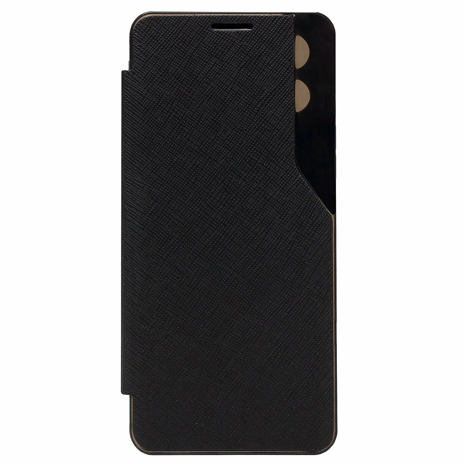 Чехол книжка BC003 BaseMarket для Huawei Honor X8 (открытие в бок) (черный)