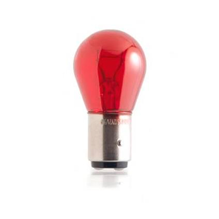 Лампа однонитевая красная 21W 12V