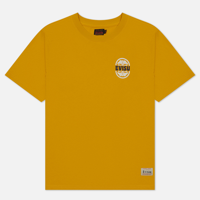 

Футболка мужская Evisu 2EAHTM2TS512XXCT-YOLK желтая S, 2EAHTM2TS512XXCT-YOLK