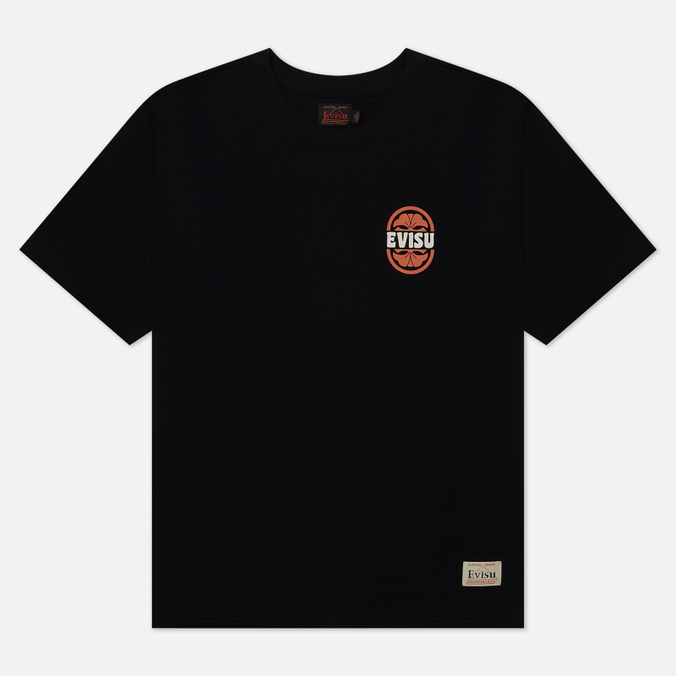 

Футболка мужская Evisu 2EAHTM2TS512XXCT-BLKX черная XL, 2EAHTM2TS512XXCT-BLKX