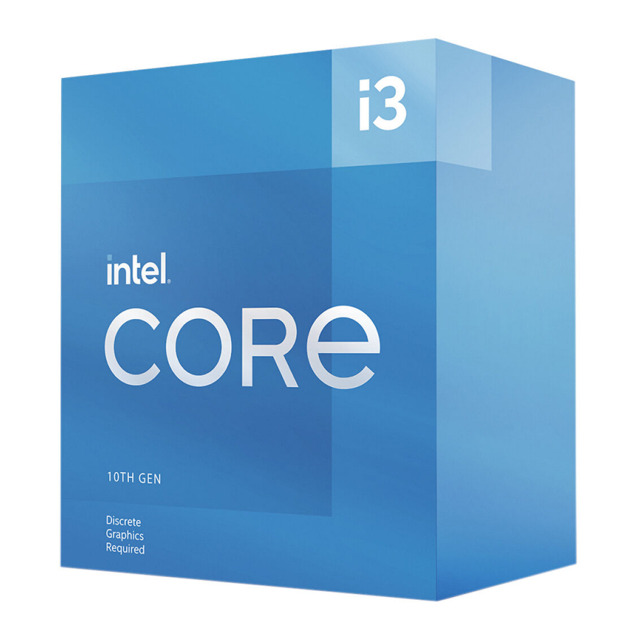 

Процессор Intel Core i3-10105F, LGA1200, BX8070110105F, Core i3-10105F