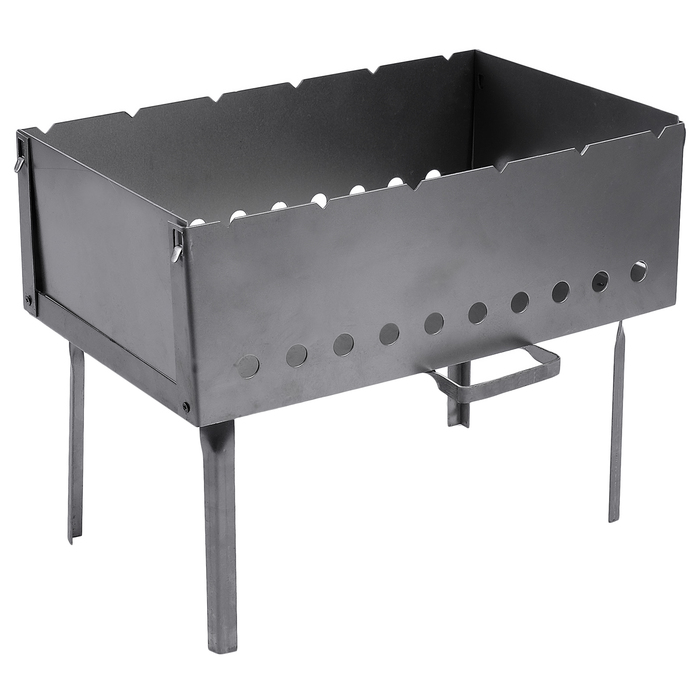 Мангал-дипломат №1 40x25x40 см, сталь 1,5 мм, в сумке