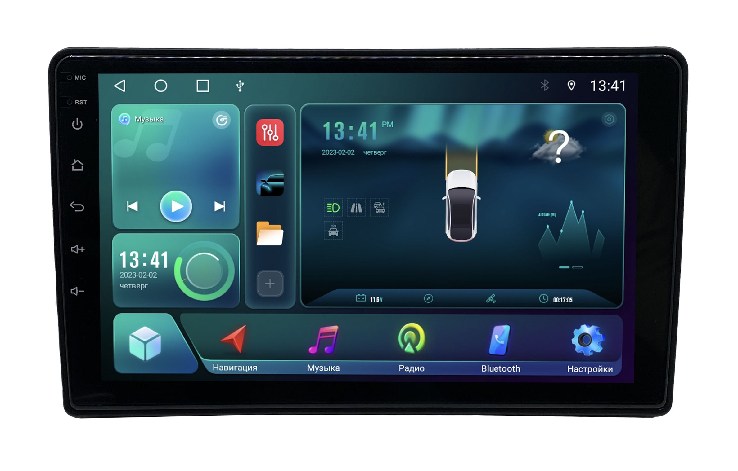 Штатная магнитола ANDROID Citroen Jumper 2 (2006-2012) , Android 12, 4/64 GB Мультируль /