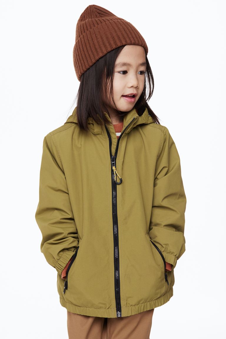 Куртка детская H&M 1130705, цвет оливковый, размер 134 (доставка из-за рубежа)