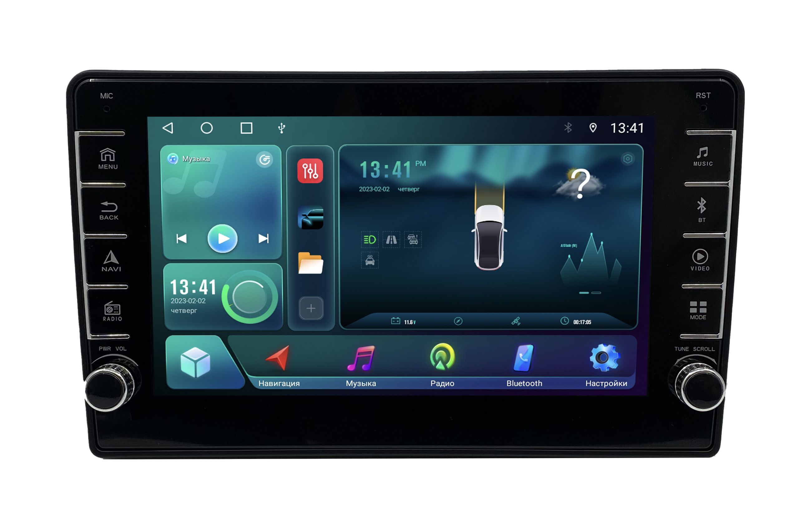 Штатная магнитола ANDROID Fiat Ducato 3 2006-2022 Android 12 216 GB с крутилками Мул 2099000₽