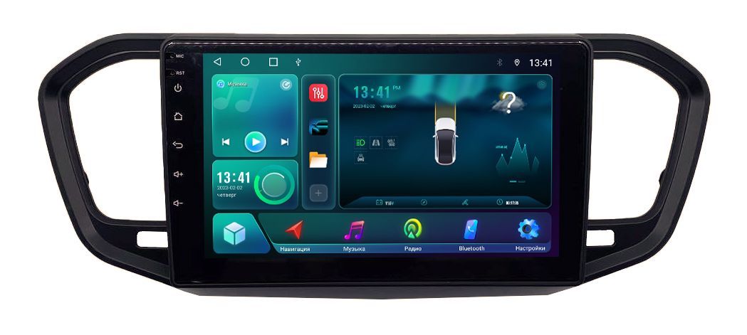 Штатная магнитола ANDROID Lada Vesta рест 2022 Android 12 464 GB с крутилками Мульти 3019100₽