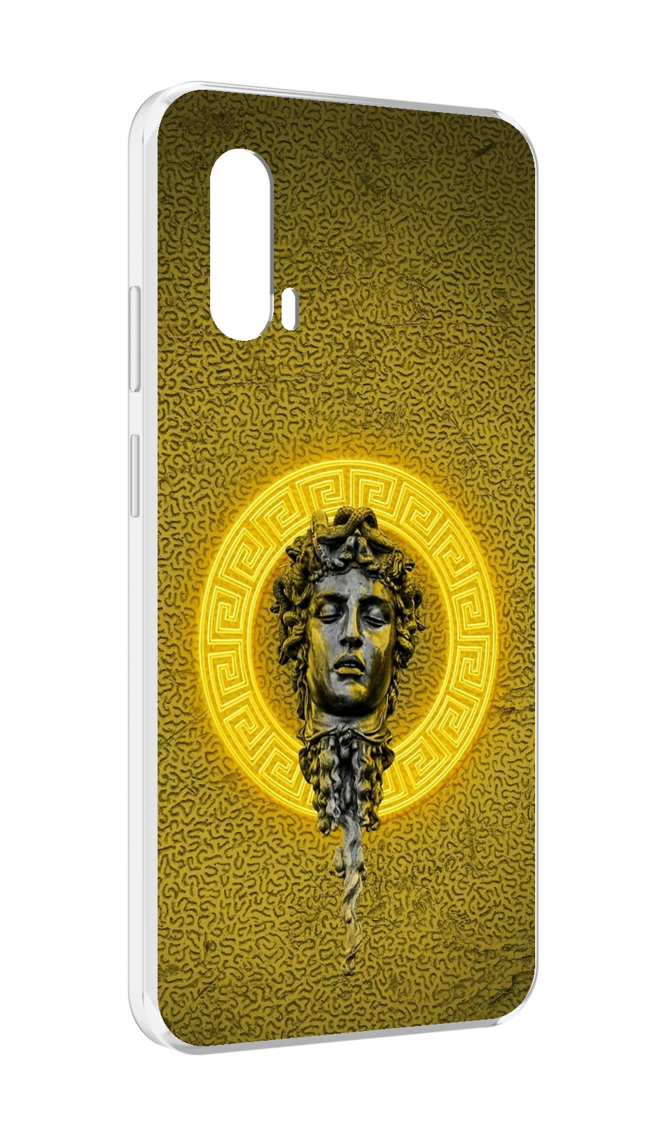 

Чехол MyPads статуя версачи для Blackview BV7100, Прозрачный, Tocco