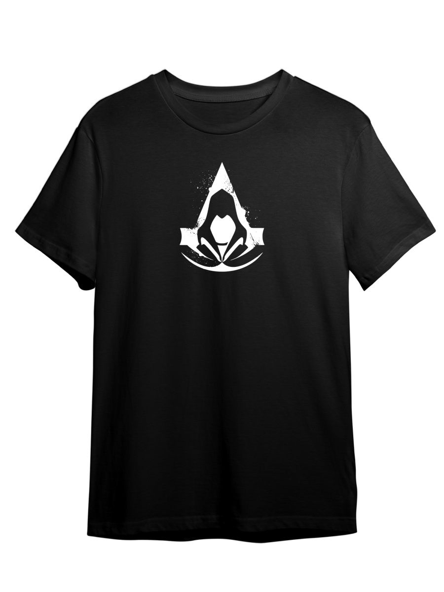 

Футболка унисекс Каждому Своё Assassin's Creed/Ассассин GMASA11 черная S, Черный, "Assassin's Creed/Ассассин" GMASA11