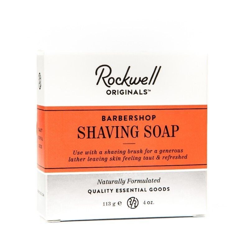 Купить Твердое мыло для бритья Rockwell Shaving Soap Кедр 113 г, Канада