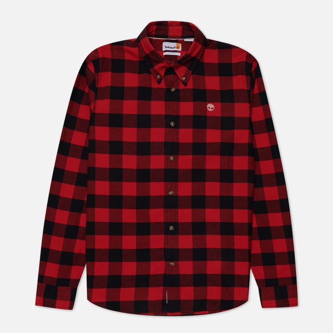 

Рубашка мужская Timberland TB0A2D7E-CA2 красная L, TB0A2D7E-CA2