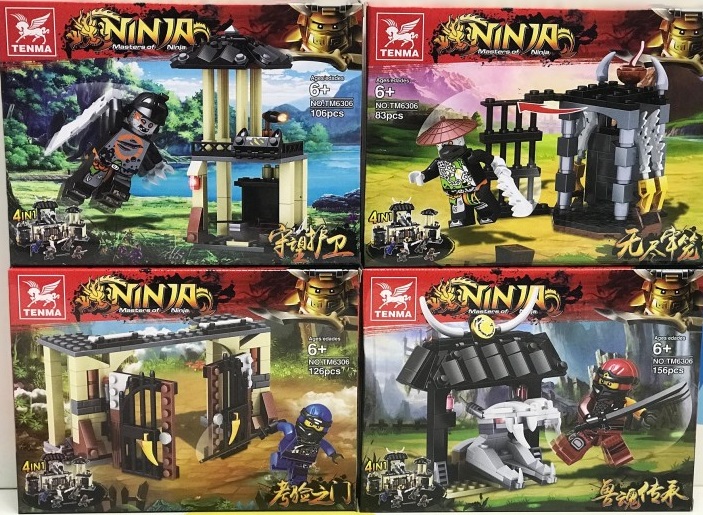 

Набор TENMA Ниндязго «Храмы» 4 шт., TM6306
