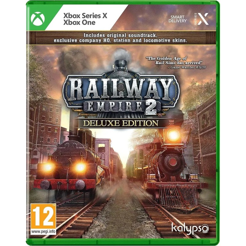 Игра Railway Empire 2 Deluxe Edition (Xbox One; Xbox Series S, полностью на русском языке)