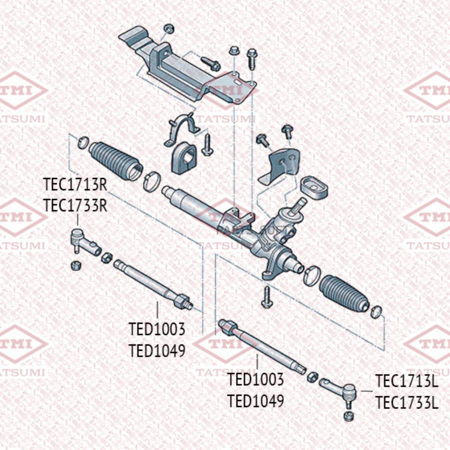 

Тяга рулевая Tatsumi TED1003