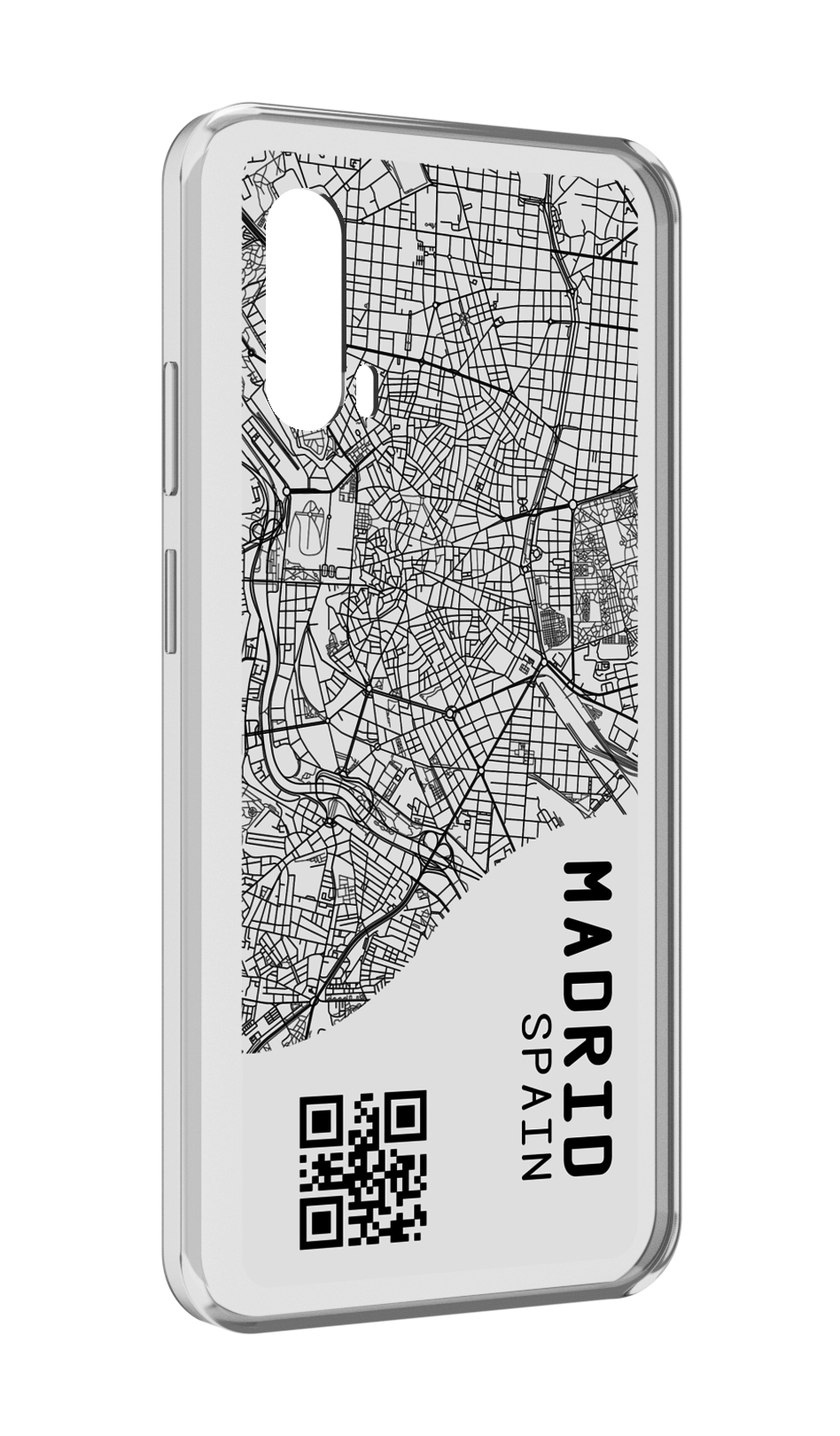 

Чехол MyPads схема-мадрид для Blackview BV7100, Прозрачный, Tocco