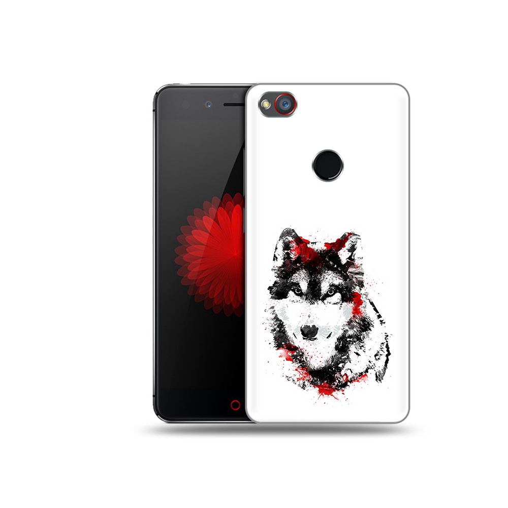 

Чехол MyPads Tocco для ZTE Nubia Z11 кровавый волк (PT48017.468.416), Прозрачный, Tocco
