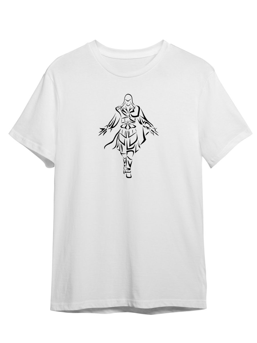 

Футболка унисекс Каждому Своё Assassin's Creed/Ассассин GMASA14 белая 4XL, Белый, "Assassin's Creed/Ассассин" GMASA14