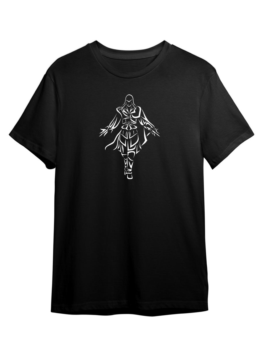 

Футболка унисекс Каждому Своё Assassin's Creed/Ассассин GMASA14 черная 4XL, "Assassin's Creed/Ассассин" GMASA14