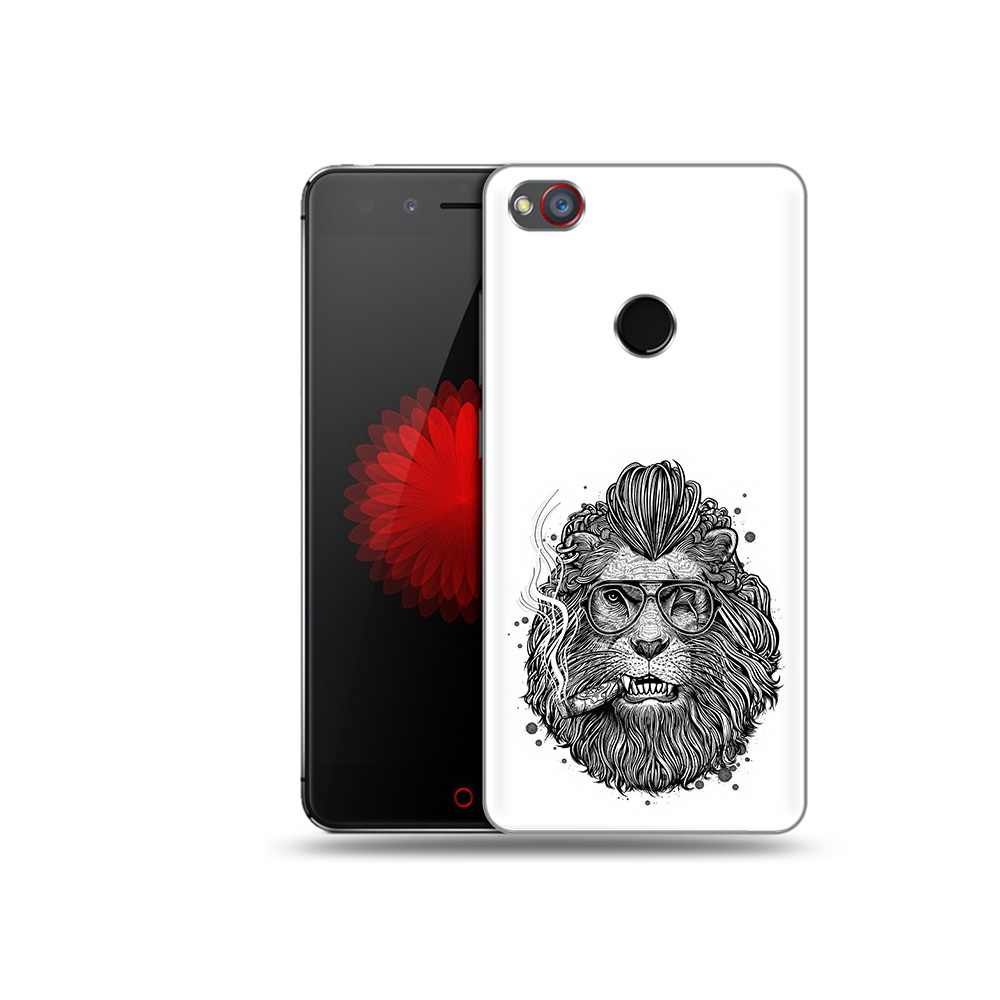 

Чехол MyPads Tocco для ZTE Nubia Z11 курящий лев (PT48017.468.432), Прозрачный, Tocco