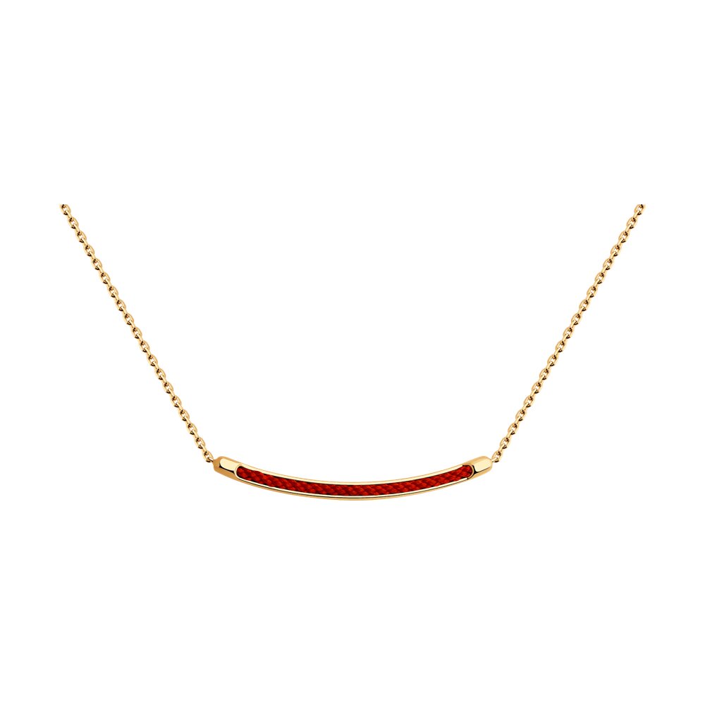 

Колье из серебра 40-45 см Diamant 93-170-01886-2, текстиль, 93-170-01886-2