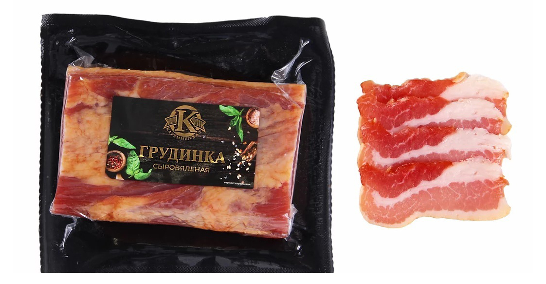 

Грудинка сыровяленая Карамышев 200 г