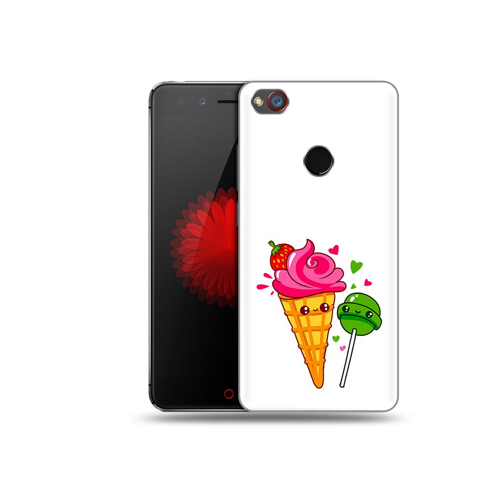 

Чехол MyPads Tocco для ZTE Nubia Z11 Вкусняшки (PT48017.468.45), Прозрачный, Tocco