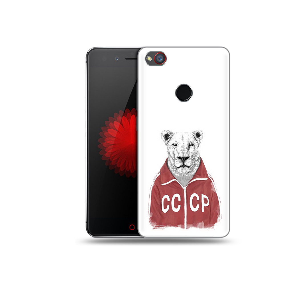 

Чехол MyPads Tocco для ZTE Nubia Z11 львица ссср (PT48017.468.450), Прозрачный, Tocco