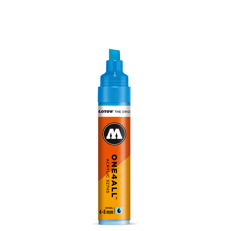 

Акриловый маркер molotow 327Hs one2all 4-8мм #235 turquoise, Бирюзовый, One4all 327HS 4-8 мм