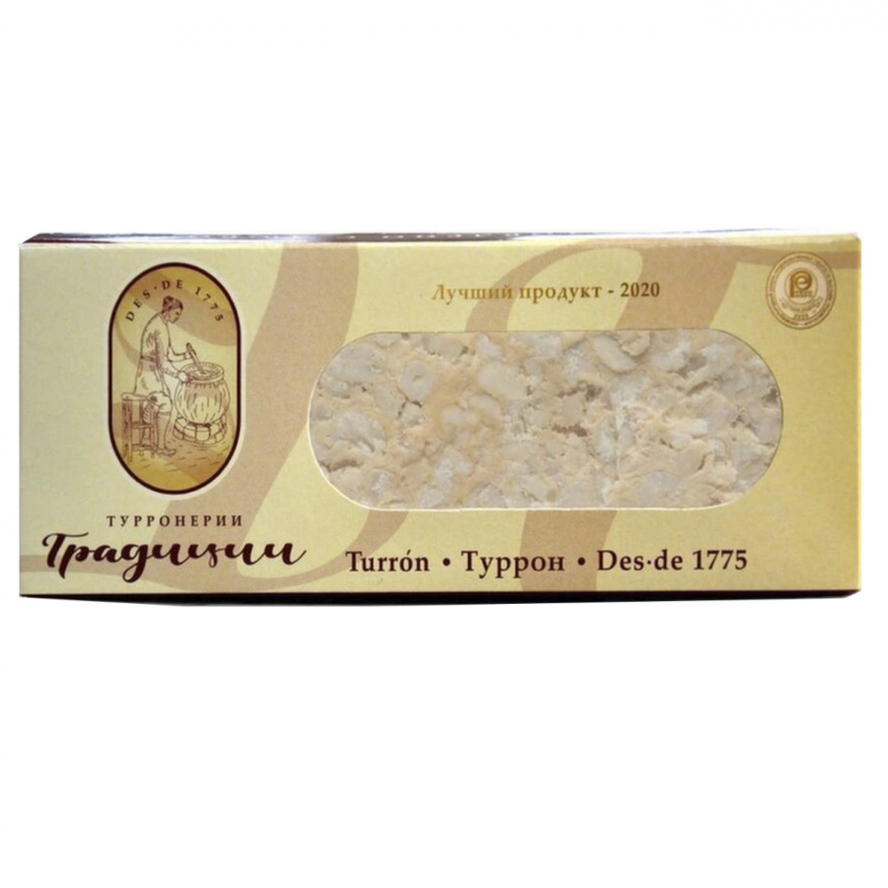 

Туррон Традиции Турронерии "Цельный кешью", без сахара, 100 г