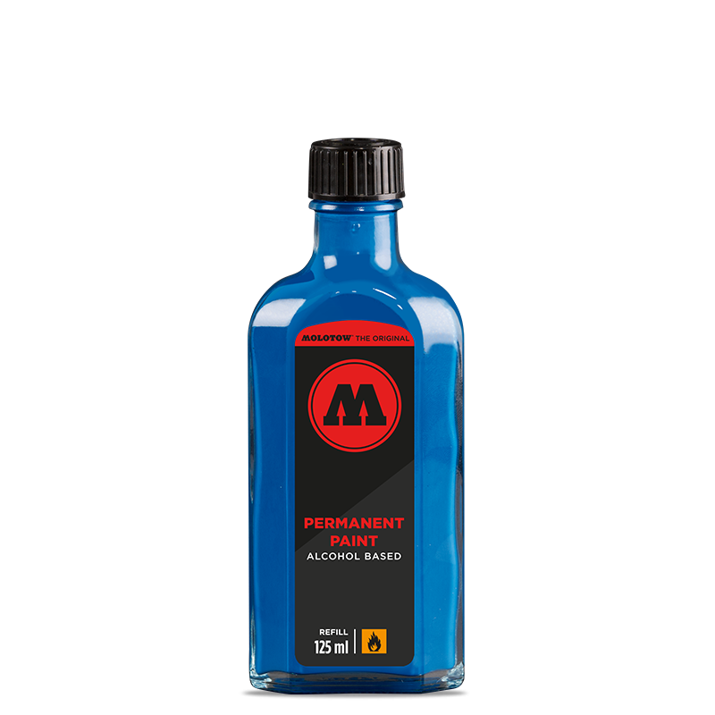 фото Заправка molotow permanent paint refill 125мл zinc yellow