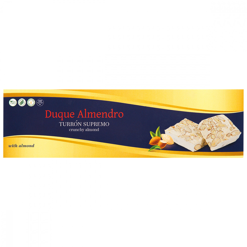 

Нуга Duque Almendro "Turron Supremo | Хрустящий туррон с миндалем", 100 г