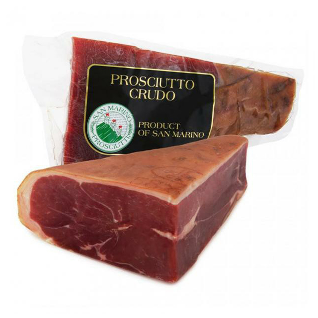 

Окорок сыровяленый San Marino Prosciutto Crudo Del Titano Pressato