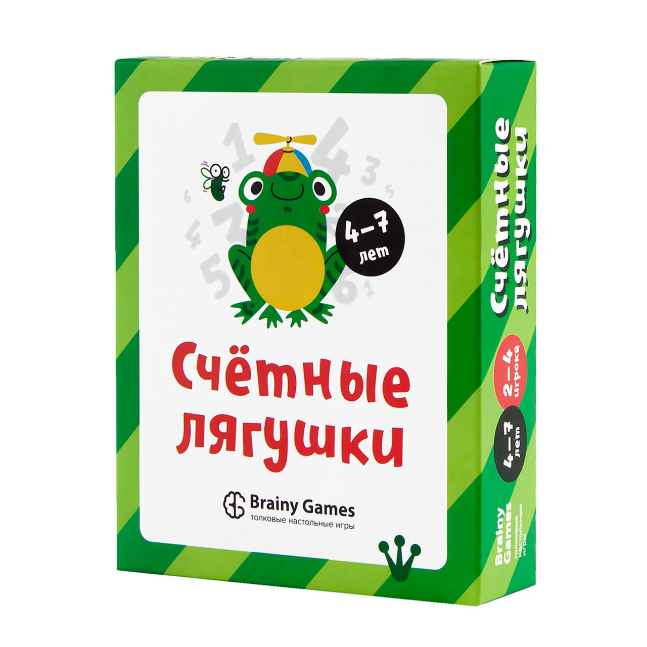 Настольная игра BRAINY GAMES УМ518 Счётные лягушки для детей 4-7 лет