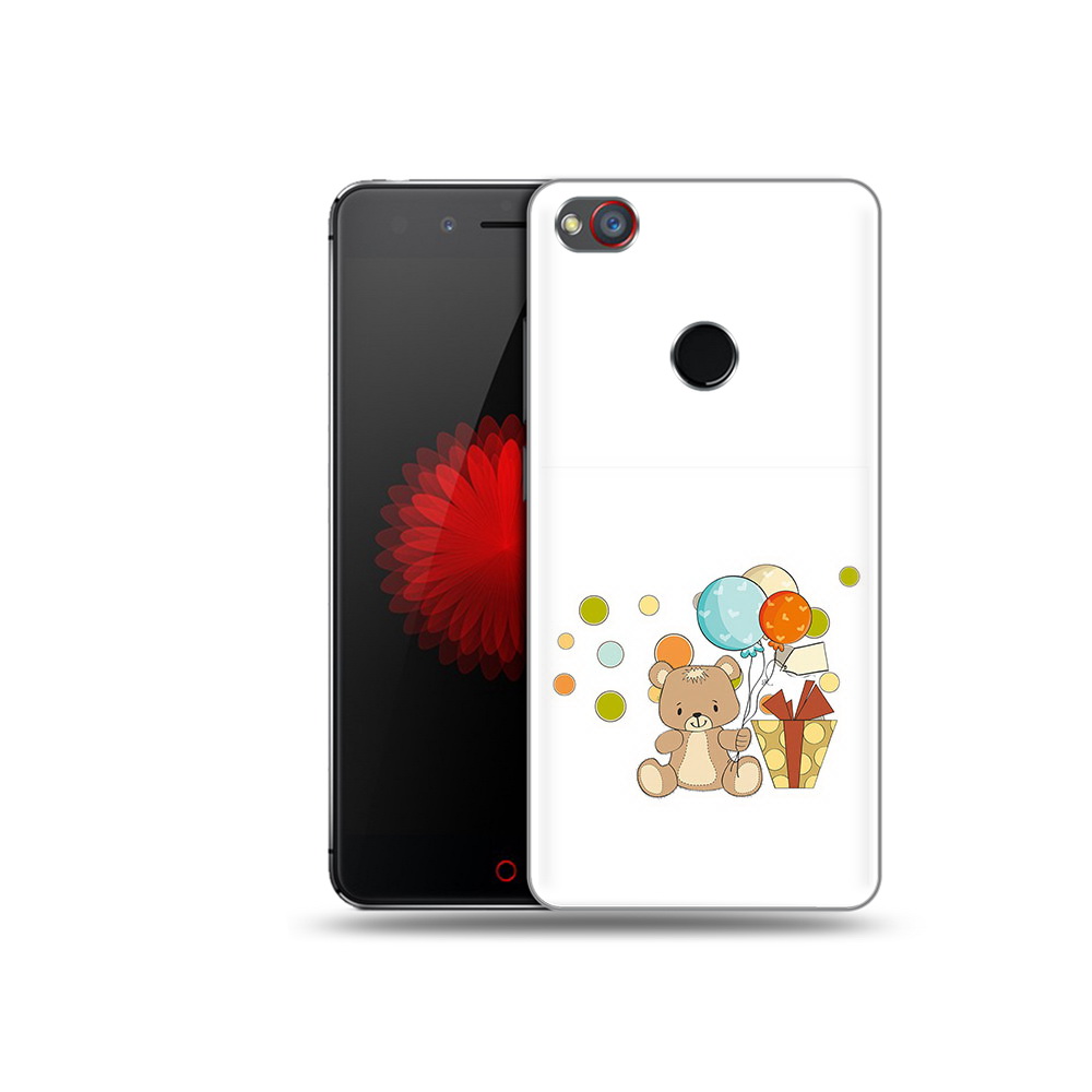

Чехол MyPads Tocco для ZTE Nubia Z11 медвеженок с подарком (PT48017.468.470), Прозрачный, Tocco