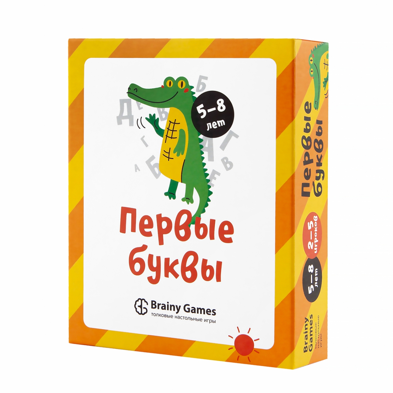 фото Настольная игра brainy games ум521 первые буквы для детей 5-8 лет