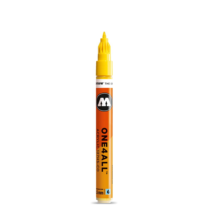 

Маркер Molotow 127HS-CO #180 signal black, Черный, One4all 127HS-CO