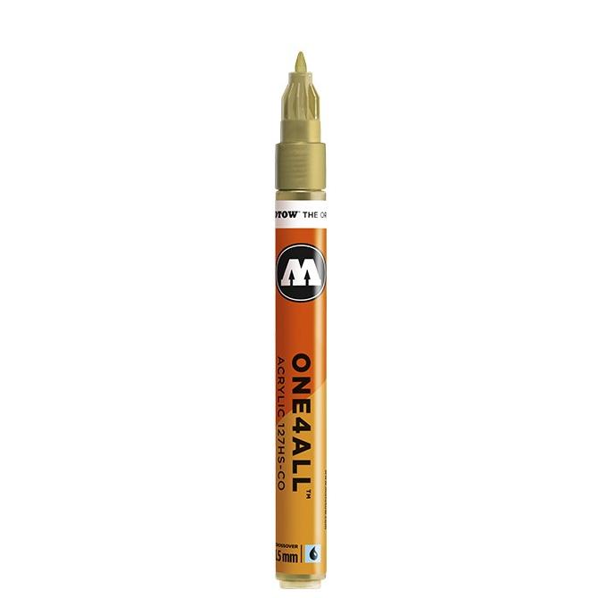 

Маркер Molotow 127HS-CO Metallic #227 metallic silver, Серый, One4all 127HS-CO