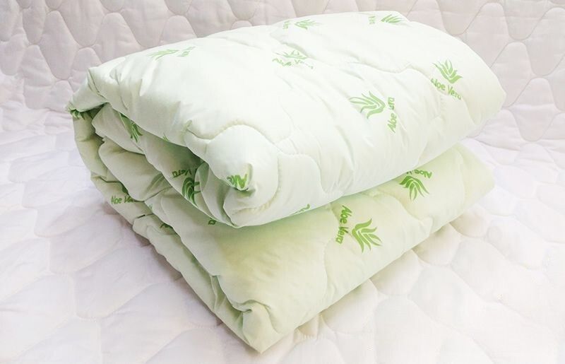 Одеяло Maktex из алоэ волокна 2 спальное EcoStar ALOE VERA 300гр