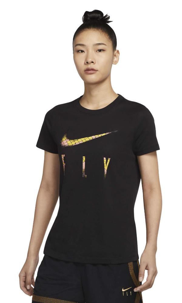 

Футболка женская Nike DN3048-010 черная XL, Черный, DN3048-010