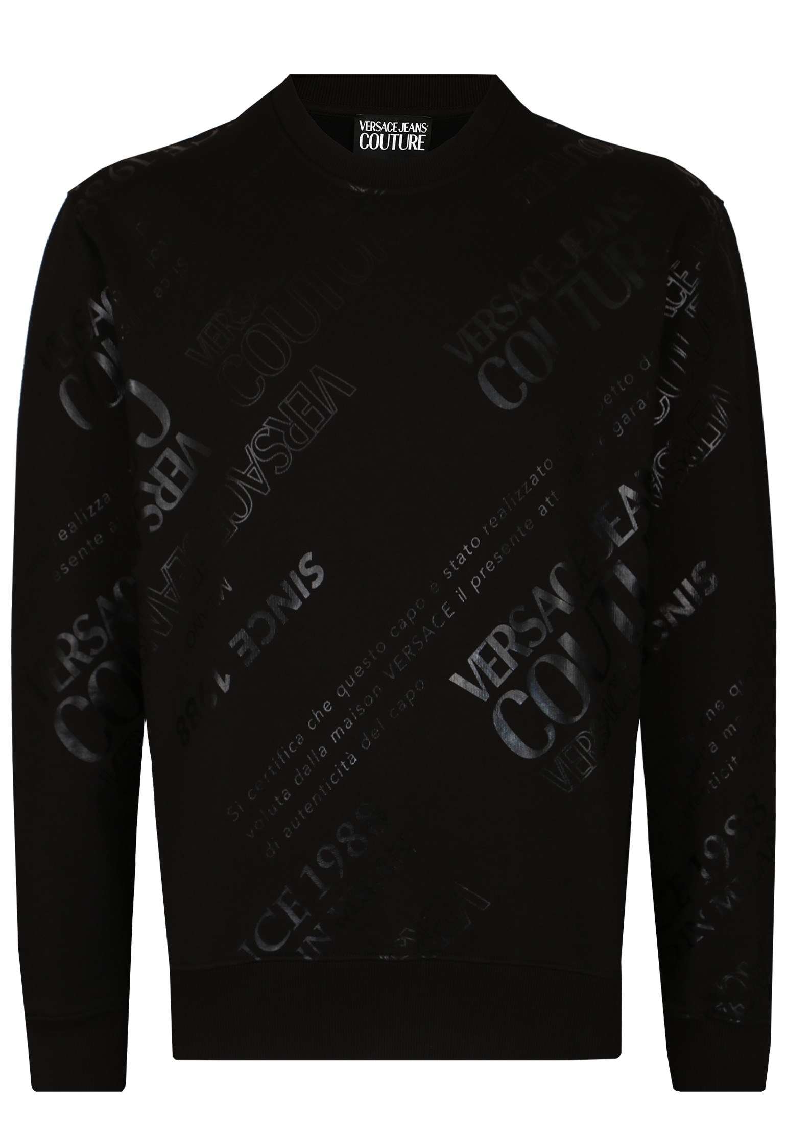 

Свитшот мужской Versace Jeans Couture 132276 черный 2XL, 132276