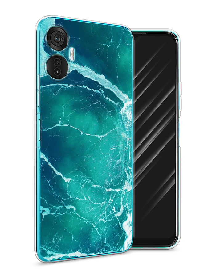 

Чехол Awog на Itel Vision 5 Plus "Изумрудный океан", Голубой;синий, 3201150-4